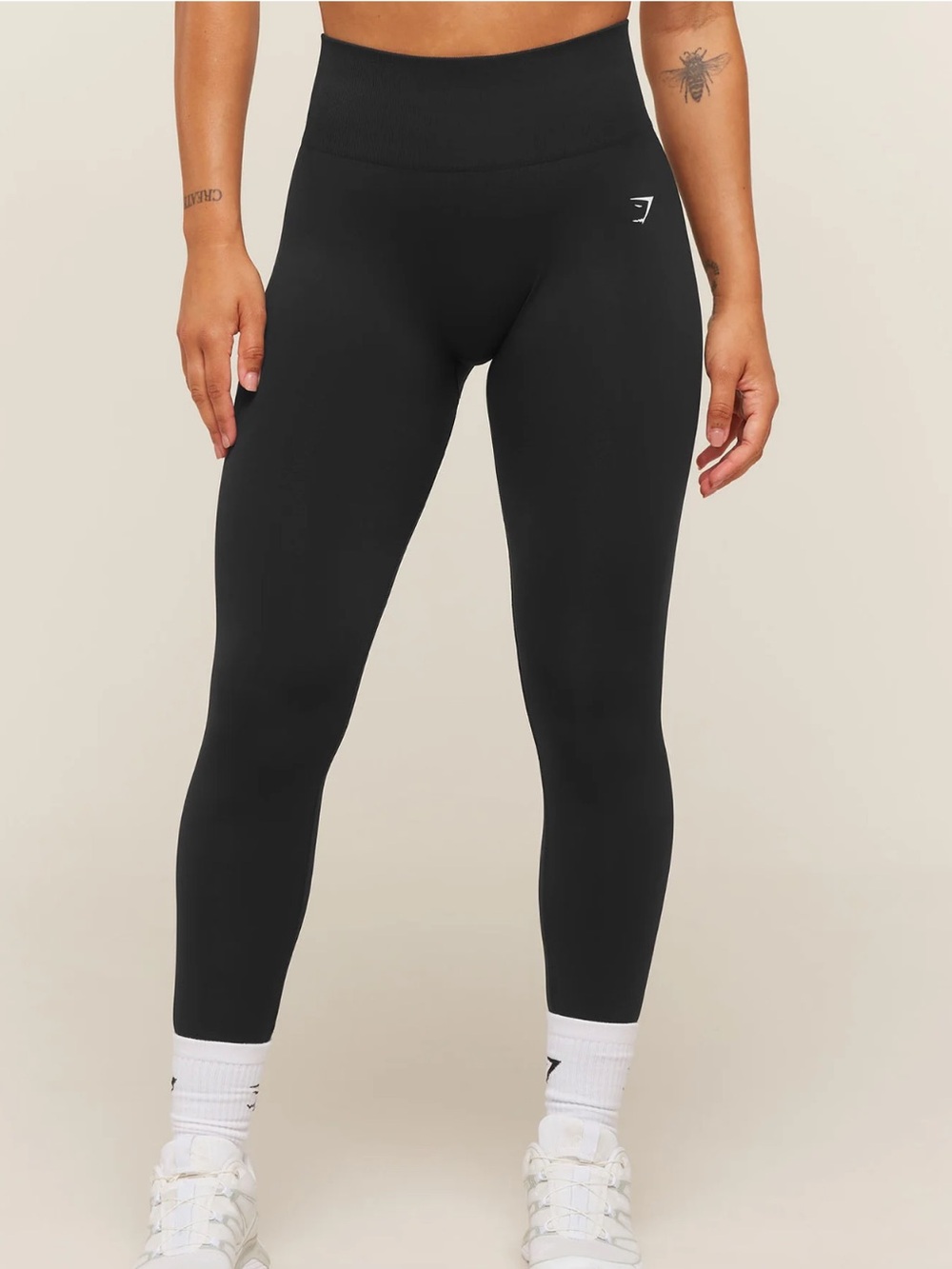 Gymshark High-Rise Black Performance Leggings